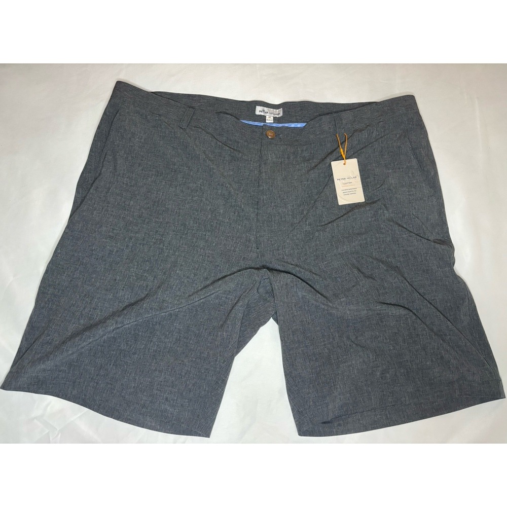 PETER MILLAR Shackleford Performance Hybrid Short ME0EP01 Size 42 NWT $100 Gray